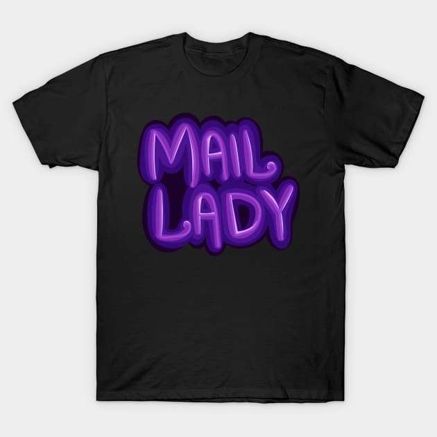 Mail Lady T-Shirt by Sparkleweather